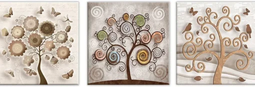 Bissolo Casa Quadri<QUADRO SU TELA WORLD TREE 57X57 CM ASSORTITO: vendita online QUADRO SU TELA WORLD TREE 57X57 CM ASSORTITO in offerta
