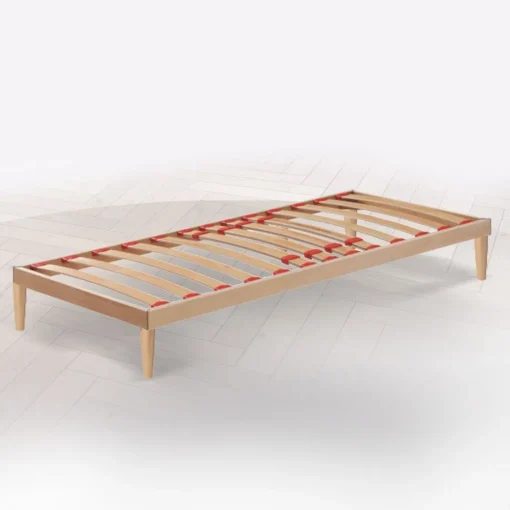 Bissolo Casa Reti Singole<RETE SINGOLA 80X190 IN LEGNO CON REGOLATORI DI RIGIDITA'