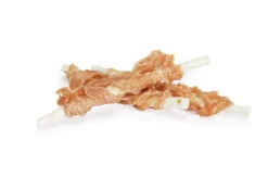 Bissolo Casa Cibi Cane<ROLLS MASTICABILI DI PELLE BOVINA AL PETTO DI POLLO 80GR: vendita online ROLLS MASTICABILI DI PELLE BOVINA AL PETTO DI POLLO 80GR in offerta