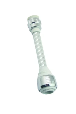 Bissolo Casa Accessori Rubinetteria<ROMPIGETTO CON TUBO SNODABILE GRIGIO