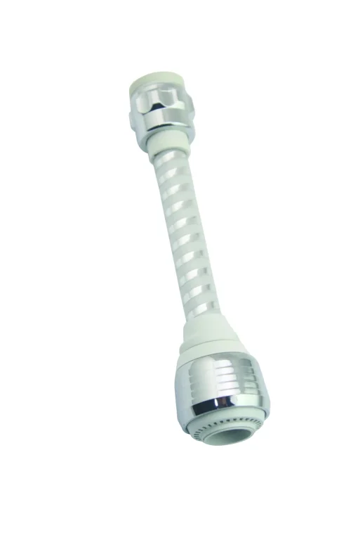 Bissolo Casa Accessori Rubinetteria<ROMPIGETTO CON TUBO SNODABILE GRIGIO