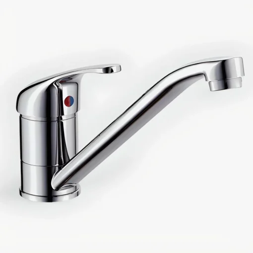 Bissolo Casa Miscelatori Cucina<Rubinetto da cucina bocca alta: rubinetto inox