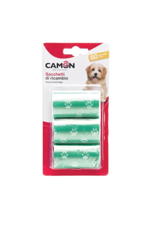 Bissolo Casa Accessori Igiene<Sacchetti Colorati 3 Rotoli: sacchetti di ricambio per cani