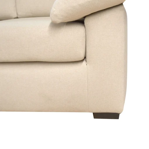 Bissolo Casa Divani Angolari<SALOTTO AMALIA ANGOLARE IN TESSUTO CREMA: vendita online SALOTTO AMALIA ANGOLARE IN TESSUTO CREMA in offerta