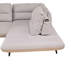 Bissolo Casa Divani Angolari<SALOTTO ANGOLARE DX CELESTE IN TESSUTO GRIGIO CHIARO: vendita online SALOTTO ANGOLARE DX CELESTE IN TESSUTO GRIGIO CHIARO in offerta