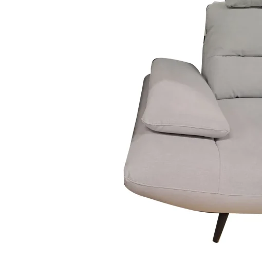 Bissolo Casa Divani Angolari<SALOTTO ANGOLARE DX CELESTE IN TESSUTO GRIGIO CHIARO: vendita online SALOTTO ANGOLARE DX CELESTE IN TESSUTO GRIGIO CHIARO in offerta