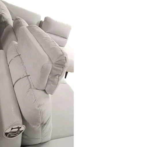 Bissolo Casa Divani Angolari<SALOTTO ANGOLARE DX CELESTE IN TESSUTO GRIGIO CHIARO: vendita online SALOTTO ANGOLARE DX CELESTE IN TESSUTO GRIGIO CHIARO in offerta