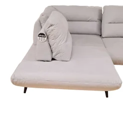 Bissolo Casa Divani Angolari<SALOTTO ANGOLARE SX CELESTE IN TESSUTO GRIGIO CHIARO: vendita online SALOTTO ANGOLARE SX CELESTE IN TESSUTO GRIGIO CHIARO in offerta