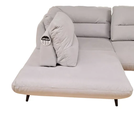 Bissolo Casa Divani Angolari<SALOTTO ANGOLARE SX CELESTE IN TESSUTO GRIGIO CHIARO: vendita online SALOTTO ANGOLARE SX CELESTE IN TESSUTO GRIGIO CHIARO in offerta