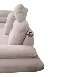 Bissolo Casa Divani Angolari<SALOTTO ANGOLARE SX CELESTE IN TESSUTO GRIGIO CHIARO: vendita online SALOTTO ANGOLARE SX CELESTE IN TESSUTO GRIGIO CHIARO in offerta