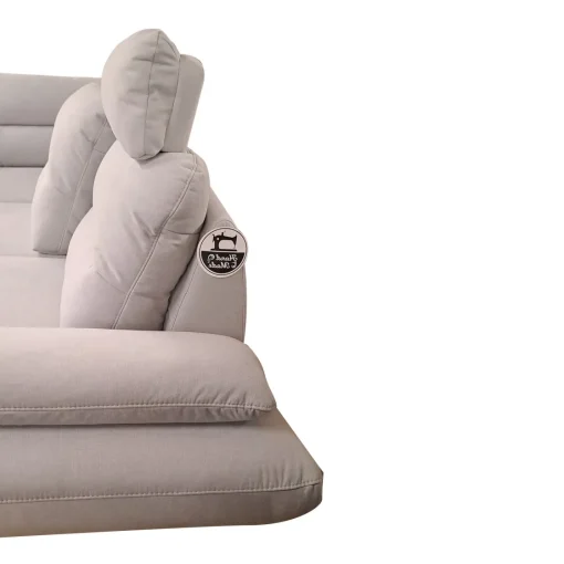 Bissolo Casa Divani Angolari<SALOTTO ANGOLARE SX CELESTE IN TESSUTO GRIGIO CHIARO: vendita online SALOTTO ANGOLARE SX CELESTE IN TESSUTO GRIGIO CHIARO in offerta