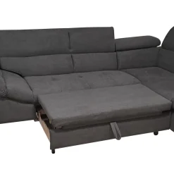 Bissolo Casa Divani Angolari<SALOTTO BILLY ANGOLO DX IN TESSUTO DARK GREY : vendita online SALOTTO BILLY ANGOLO DX IN TESSUTO DARK GREY in offerta