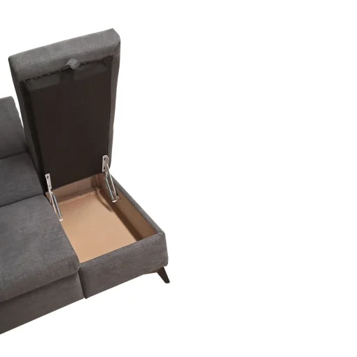 Bissolo Casa Divani Angolari<SALOTTO BILLY ANGOLO DX IN TESSUTO DARK GREY : vendita online SALOTTO BILLY ANGOLO DX IN TESSUTO DARK GREY in offerta