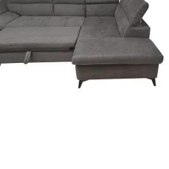 Bissolo Casa Divani Angolari<SALOTTO BILLY ANGOLO DX IN TESSUTO DARK GREY : vendita online SALOTTO BILLY ANGOLO DX IN TESSUTO DARK GREY in offerta