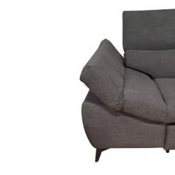 Bissolo Casa Divani Angolari<SALOTTO BILLY ANGOLO DX IN TESSUTO DARK GREY : vendita online SALOTTO BILLY ANGOLO DX IN TESSUTO DARK GREY in offerta