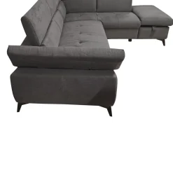 Bissolo Casa Divani Angolari<SALOTTO BILLY ANGOLO DX IN TESSUTO DARK GREY : vendita online SALOTTO BILLY ANGOLO DX IN TESSUTO DARK GREY in offerta