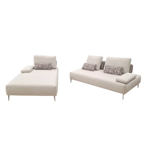 Bissolo Casa Divani Angolari<SALOTTO COMPONIBILE EDWARD IN TESSUTO CREMA E BORDEAUX: vendita online SALOTTO COMPONIBILE EDWARD IN TESSUTO CREMA E BORDEAUX in offerta