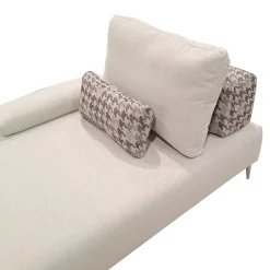 Bissolo Casa Divani Angolari<SALOTTO COMPONIBILE EDWARD IN TESSUTO CREMA E BORDEAUX: vendita online SALOTTO COMPONIBILE EDWARD IN TESSUTO CREMA E BORDEAUX in offerta