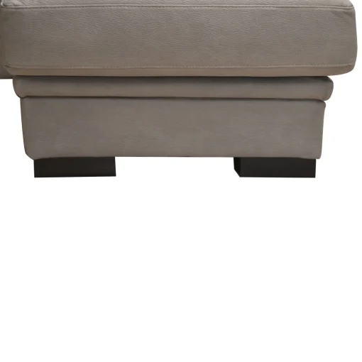 Bissolo Casa Divani Angolari<SALOTTO FLAVIA CON PENISOLA DX IN TESSUTO TAUPE: vendita online SALOTTO FLAVIA CON PENISOLA DX IN TESSUTO TAUPE in offerta