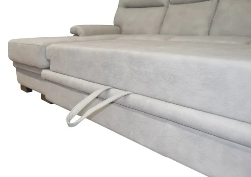 Bissolo Casa Divani Angolari<SALOTTO FLAVIA CON PENISOLA SX IN TESSUTO GRIGIO CHIARO: vendita online SALOTTO FLAVIA CON PENISOLA SX IN TESSUTO GRIGIO CHIARO in offerta