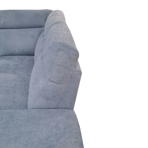 Bissolo Casa Divani Angolari<SALOTTO FLAVIA CON PENISOLA DX IN TESSUTO BLUE: vendita online SALOTTO FLAVIA CON PENISOLA DX IN TESSUTO BLUE in offerta