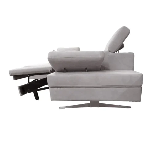 Bissolo Casa Divani Angolari<SALOTTO GIADA ANGOLARE SX IN TESSUTO GRIGIO CHIARO: vendita online SALOTTO GIADA ANGOLARE SX IN TESSUTO GRIGIO CHIARO in offerta