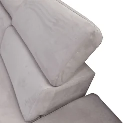 Bissolo Casa Divani Angolari<SALOTTO GIADA ANGOLARE SX IN TESSUTO GRIGIO CHIARO: vendita online SALOTTO GIADA ANGOLARE SX IN TESSUTO GRIGIO CHIARO in offerta