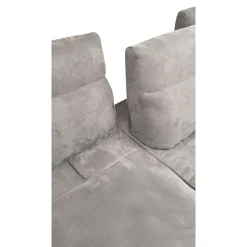 Bissolo Casa Divani Angolari<SALOTTO GINKO ANGOLRE SX CON CARRELLO ESTRAIBILE IN TESSUTO NABUCCO GRIGIO: vendita online SALOTTO GINKO ANGOLRE SX CON CARRELLO ESTRAIBILE IN TESSUTO NABUCCO GRIGIO in offerta