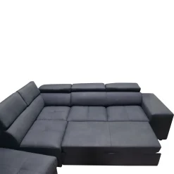 Bissolo Casa Divani Angolari<Salotto in tessuto con carrello online