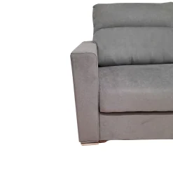 Bissolo Casa Divani Angolari<SALOTTO MOD. KENDALL CON PENISOLA E CARRELLO ESTRAIBILE IN TESSUTO GRIGIO: vendita online SALOTTO MOD. KENDALL CON PENISOLA E CARRELLO ESTRAIBILE IN TESSUTO GRIGIO in offerta