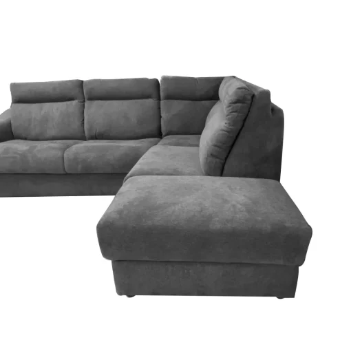 Bissolo Casa Divani Letto|Divani Angolari<SALOTTO RYAN ANGOLARE DX CON RETE ELETTROSALDATA IN TESSUTO GRAFITE: vendita online SALOTTO RYAN ANGOLARE DX CON RETE ELETTROSALDATA IN TESSUTO GRAFITE in offerta