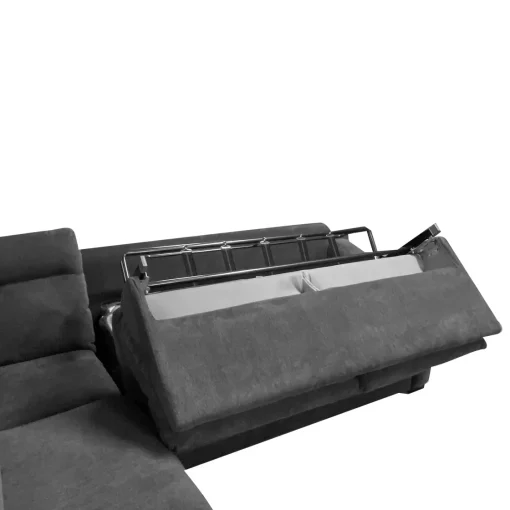 Bissolo Casa Divani Letto|Divani Angolari<SALOTTO RYAN ANGOLARE SX CON RETE ELETTROSALDATA IN TESSUTO GRAFITE: vendita online SALOTTO RYAN ANGOLARE SX CON RETE ELETTROSALDATA IN TESSUTO GRAFITE in offerta