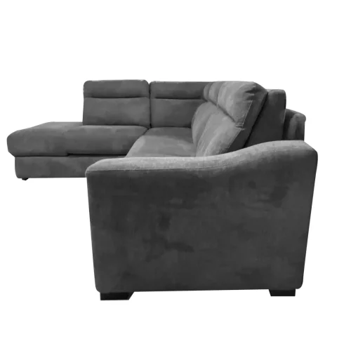 Bissolo Casa Divani Letto|Divani Angolari<SALOTTO RYAN ANGOLARE SX CON RETE ELETTROSALDATA IN TESSUTO GRAFITE: vendita online SALOTTO RYAN ANGOLARE SX CON RETE ELETTROSALDATA IN TESSUTO GRAFITE in offerta