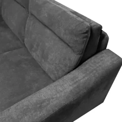 Bissolo Casa Divani Letto|Divani Angolari<SALOTTO RYAN ANGOLARE SX CON RETE ELETTROSALDATA IN TESSUTO GRAFITE: vendita online SALOTTO RYAN ANGOLARE SX CON RETE ELETTROSALDATA IN TESSUTO GRAFITE in offerta