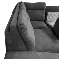 Bissolo Casa Divani Letto|Divani Angolari<SALOTTO RYAN ANGOLARE SX CON RETE ELETTROSALDATA IN TESSUTO GRAFITE: vendita online SALOTTO RYAN ANGOLARE SX CON RETE ELETTROSALDATA IN TESSUTO GRAFITE in offerta