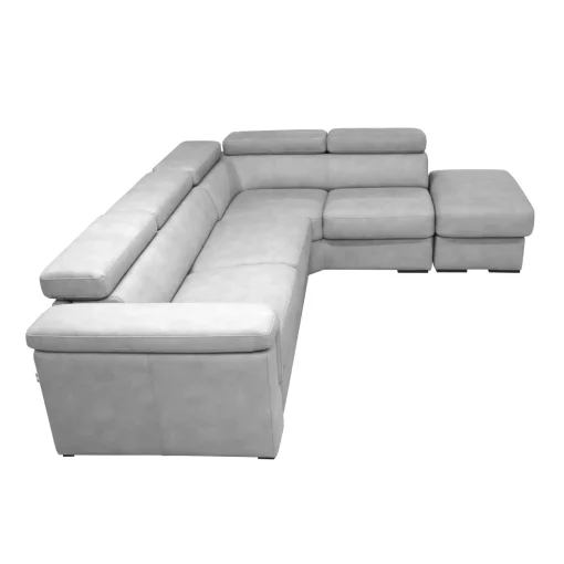 Bissolo Casa Divani Letto|Divani Angolari<SALOTTO TETRIS ANGOLARE DX CON RETE ELETTROSALDATA IN TESSUTO GRIGIO CHIARO: vendita online SALOTTO TETRIS ANGOLARE DX CON RETE ELETTROSALDATA IN TESSUTO GRIGIO CHIARO in offerta