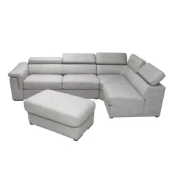 Bissolo Casa Divani Letto|Divani Angolari<SALOTTO TETRIS ANGOLARE DX CON RETE ELETTROSALDATA IN TESSUTO GRIGIO CHIARO: vendita online SALOTTO TETRIS ANGOLARE DX CON RETE ELETTROSALDATA IN TESSUTO GRIGIO CHIARO in offerta
