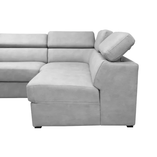 Bissolo Casa Divani Letto|Divani Angolari<SALOTTO TETRIS ANGOLARE DX CON RETE ELETTROSALDATA IN TESSUTO GRIGIO CHIARO: vendita online SALOTTO TETRIS ANGOLARE DX CON RETE ELETTROSALDATA IN TESSUTO GRIGIO CHIARO in offerta