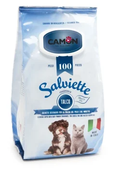 Bissolo Casa Accessori Igiene<SALVIETTE 100PZ PER CANI/GATTI AL TALCO: vendita online SALVIETTE 100PZ PER CANI/GATTI AL TALCO in offerta