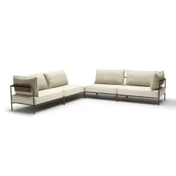 Bissolo Casa Scab<SCAB - SALOTTO DA GIARDINO FLAP MOKA E CREMAA