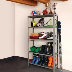 Bissolo Casa Mobili In Resina E Ferro|Mobili In Resina E Ferro<SCAFFALE CM 100 GRIGIO: vendita online SCAFFALE CM 100 GRIGIO in offerta