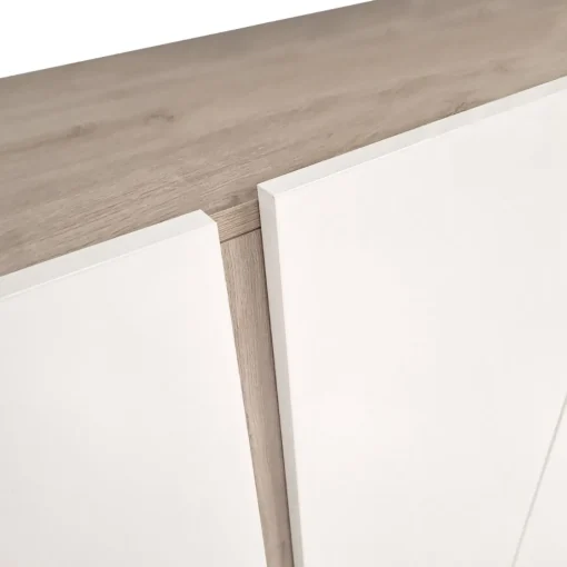 Bissolo Casa Scarpiere<SCARPIERA 4 ANTE MOD. FRAME 140X35 H.111 CM BIANCO LUCIDO E CADIZ: vendita online SCARPIERA 4 ANTE MOD. FRAME 140X35 H.111 CM BIANCO LUCIDO E CADIZ in offerta