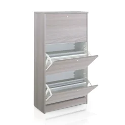 Bissolo Casa Scarpiere<SCARPIERA 3 RIBALTE MOD. MULTIUSO CM 62X29 H. 121 OLMO : vendita online SCARPIERA 3 RIBALTE MOD. MULTIUSO CM 62X29 H. 121 OLMO in offerta