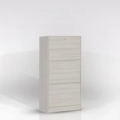 Bissolo Casa Scarpiere<SCARPIERA 3 RIBALTE MOD. MULTIUSO CM 62X18 H. 114 EUCALIPTO: vendita online SCARPIERA 3 RIBALTE MOD. MULTIUSO CM 62X18 H. 114 EUCALIPTO in offerta