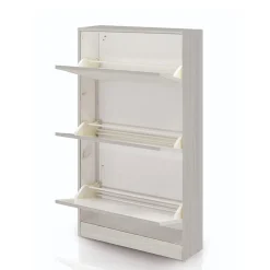 Bissolo Casa Scarpiere<SCARPIERA 3 RIBALTE MOD. MULTIUSO CM 62X18 H. 114 EUCALIPTO: vendita online SCARPIERA 3 RIBALTE MOD. MULTIUSO CM 62X18 H. 114 EUCALIPTO in offerta