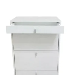 Bissolo Casa Scarpiere<SCARPIERA MOD. OPEN CM 63X29 H. 127 OSSIDO BIANCO : vendita online SCARPIERA MOD. OPEN CM 63X29 H. 127 OSSIDO BIANCO in offerta