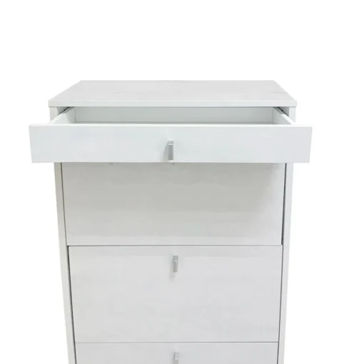 Bissolo Casa Scarpiere<SCARPIERA MOD. OPEN CM 63X29 H. 127 OSSIDO BIANCO : vendita online SCARPIERA MOD. OPEN CM 63X29 H. 127 OSSIDO BIANCO in offerta