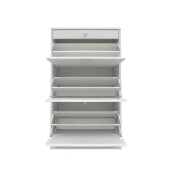 Bissolo Casa Scarpiere<SCARPIERA MOD. OPEN CM 63X29 H. 127 OSSIDO BIANCO : vendita online SCARPIERA MOD. OPEN CM 63X29 H. 127 OSSIDO BIANCO in offerta