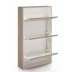 Bissolo Casa Scarpiere<Scarpiera olmo chiaro 3 ante: acquista online scarpiera olmo chiaro