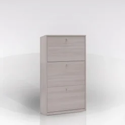 Bissolo Casa Scarpiere<Scarpiera olmo chiaro: scarpiera olmo chiaro 3 ribalte 63x18 cm